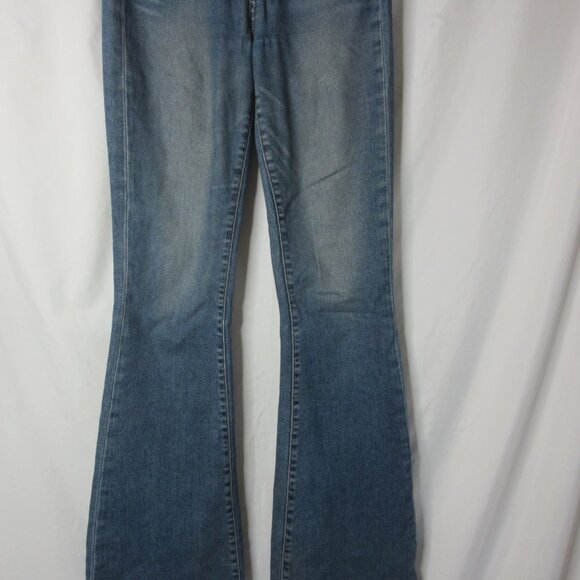 Paige High Rise Bell Canyon Well Worn Distressed Women's Denim Jeans Size 28 - Picture 5 of 15